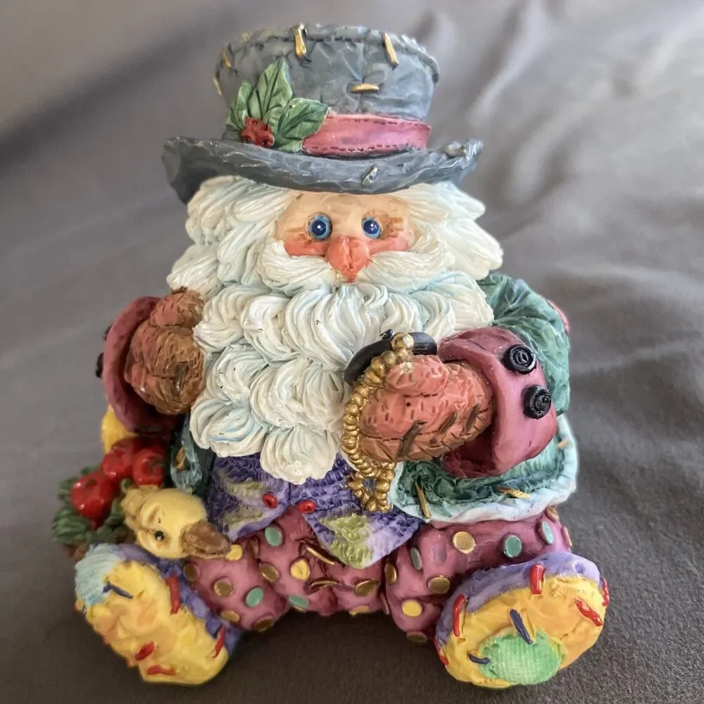 Crinkle Claus Possible Dreams HOBO SANTA STOPWATCH GOOSE Retired Holiday RARE